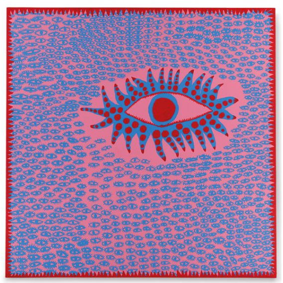 Les yeux accumulés chantent, 2010, Yayoi Kusama