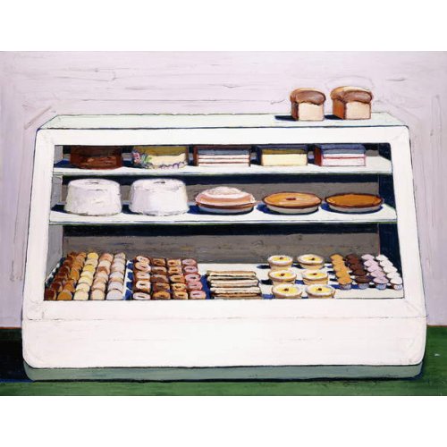 Comptoir de boulangerie, 1962, Wayne Thiebaud