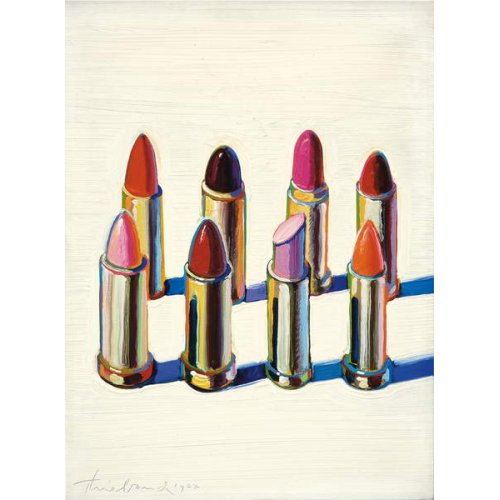 Rouges à lèvres, 1964, Wayne Thiebaud