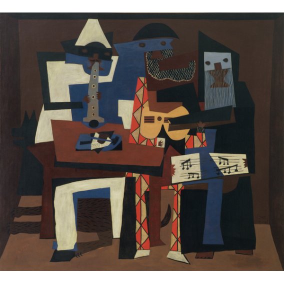 Acheter Tableau - Trois Musiciens, 1921, Pablo Picasso