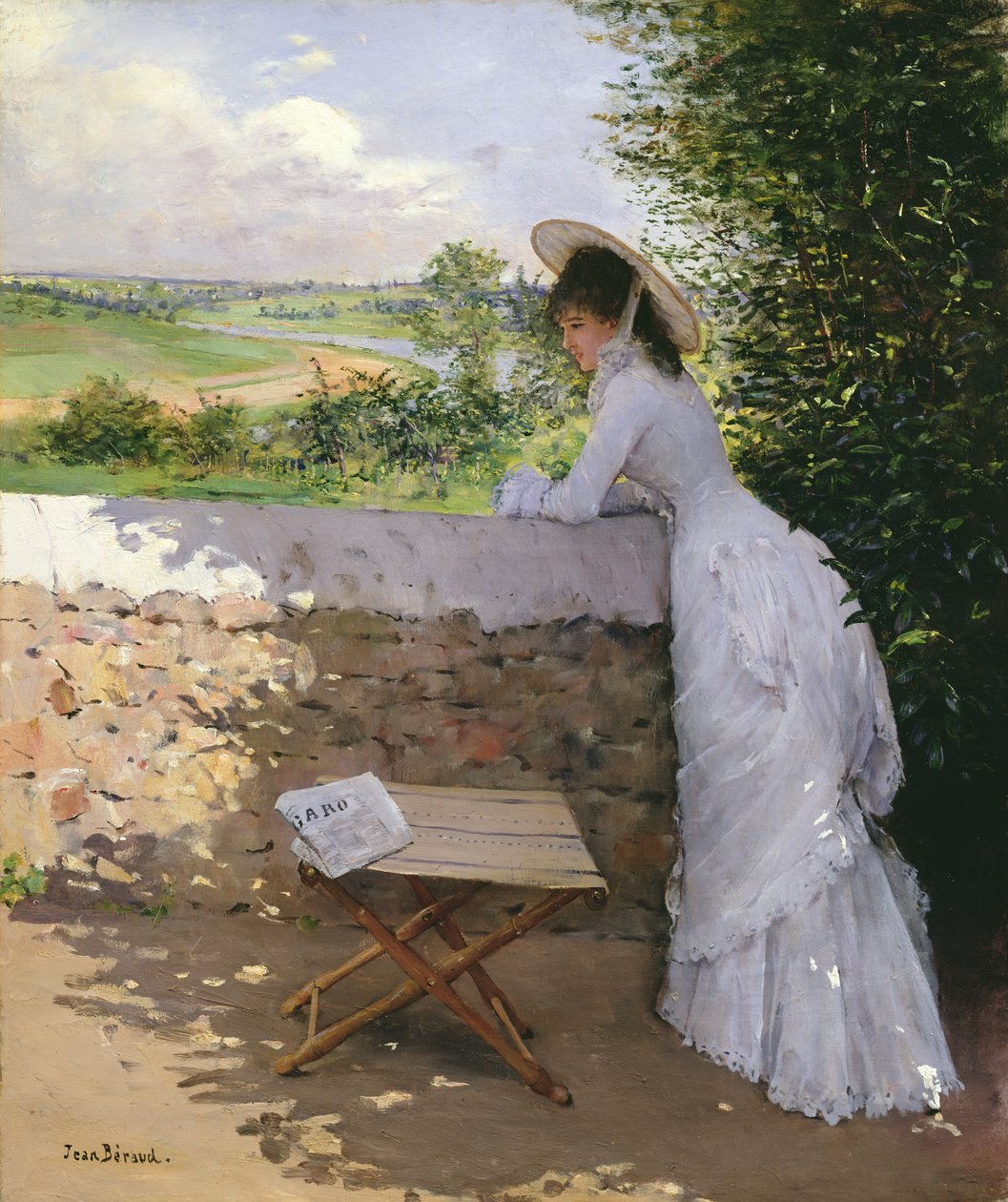 tableaux-pour-couloir - Tableau -Un Figaro de rêve, Beraud, Jean - Beraud, Jean