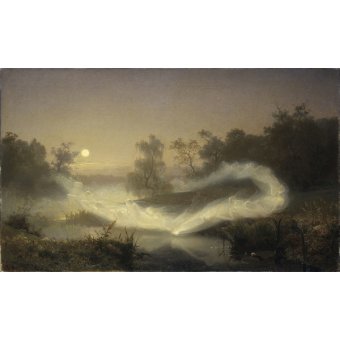  - Dancing Fairies, 1866,  Malmstrom, August - BRIDGEMAN IMAGES