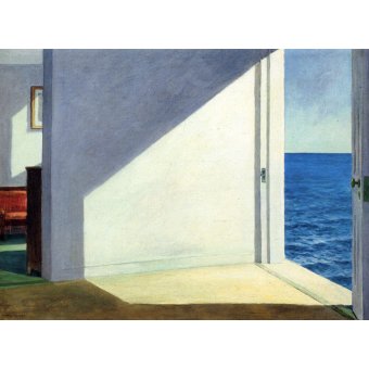 Tableaux de Marines - Tableau  - Rooms by the Sea, 1951, Edward Hopper - Hopper, Edward