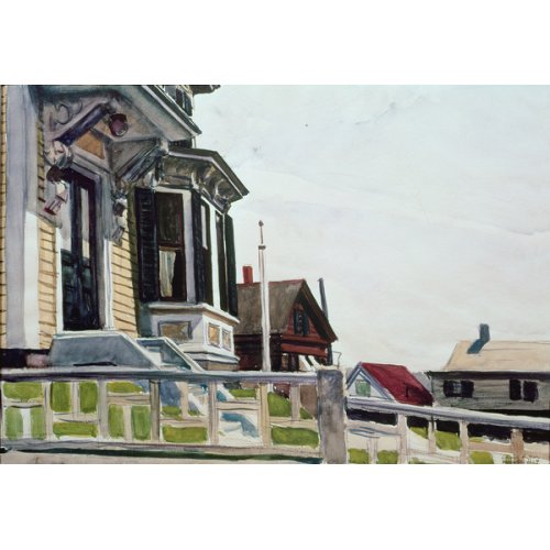 Tableau - Parkhurst's House, 1924, Edward Hopper