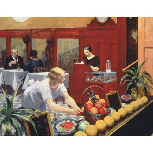Tableau -  Parkhurst's House, 1924, Edward Hopper