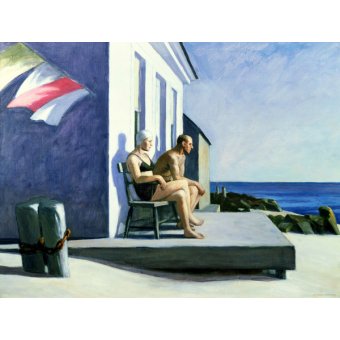  - Tableau - Observateurs de la mer, 1952, Edward Hopper - Hopper, Edward