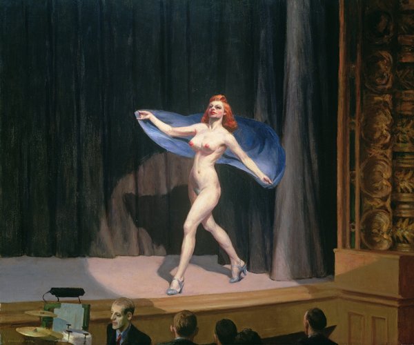 tableaux-modernes - Tableau - The Girlie Show, 1941, Edward Hopper - Hopper, Edward