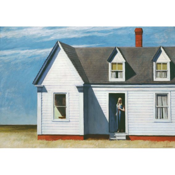 Tableau -  Prospect Street, Gloucester, 1928, Edward Hopper