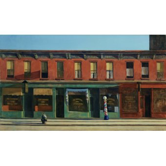  - Tableau - Tôt un dimanche matin, 1930, Edward Hopper - Hopper, Edward