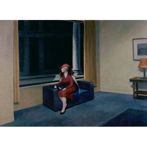 Tableau - Fenêtre d'hôtel, 1956, Edward Hopper