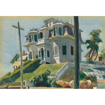  - Tableau - Haskell's House, 1924, Edward Hopper - Hopper, Edward