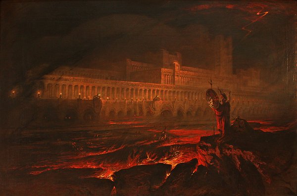 tableaux-pour-hall - Pandemonium 1841 - Martin, John - BRIDGEMAN IMAGES