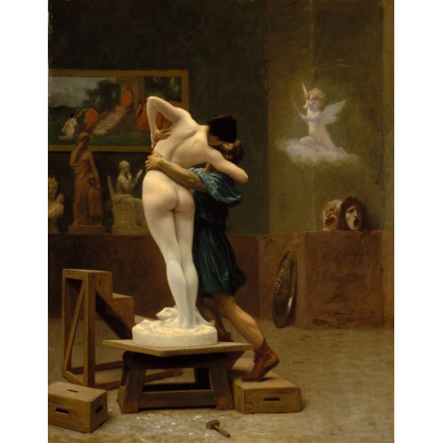 Pygmalion et Galatea -  Gerome, Jean Leon