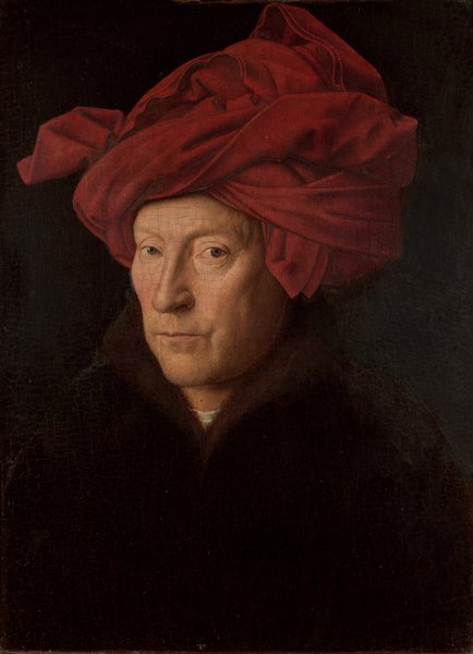 tableaux-de-portraits - Portrait d'un homme — Jan van Eyck - Van Eyck, Jan