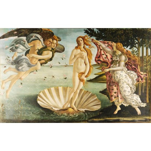 	Tableau de Nus - La naissance de Vénus, Alessandro Botticelli