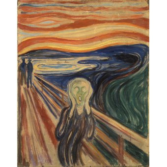 Tableaux de Portraits - Le Cri, 1893 - Edvard Munch - Munch, Edvard