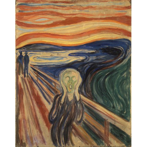 Le Cri, 1893 - Edvard Munch