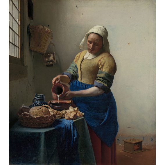 La Laitière, 1660 - Johannes Vermeer