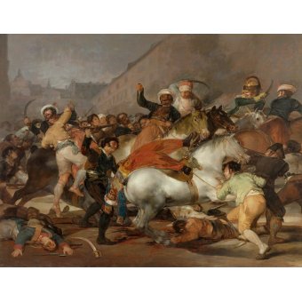 - Tableau -El 2 de mayo de 1808, la carga de los Mamelucos-, Francisco de Goya y Lucientes - Goya y Lucientes, Francisco de