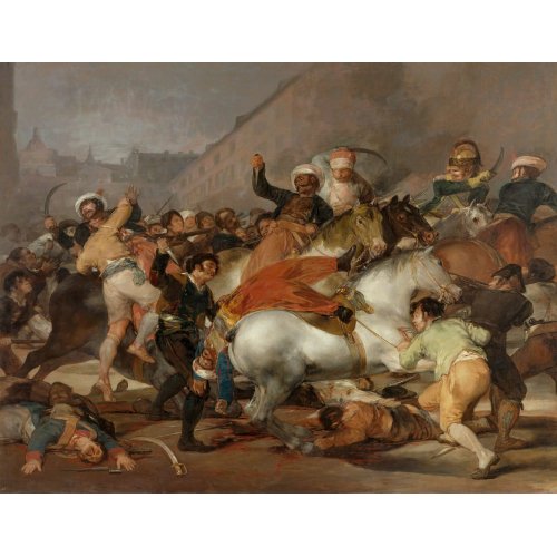 Tableau -El 2 de mayo de 1808, la carga de los Mamelucos-, Francisco de Goya y Lucientes