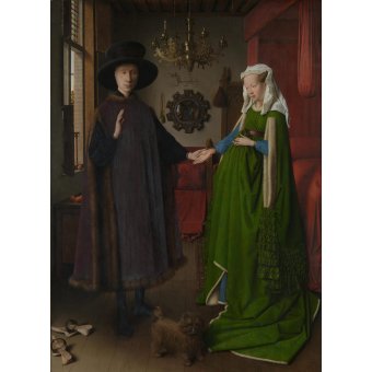  - Tableau -Les Époux Arnolfini, 1434-, Jan Van Eyck - Van Eyck, Jan