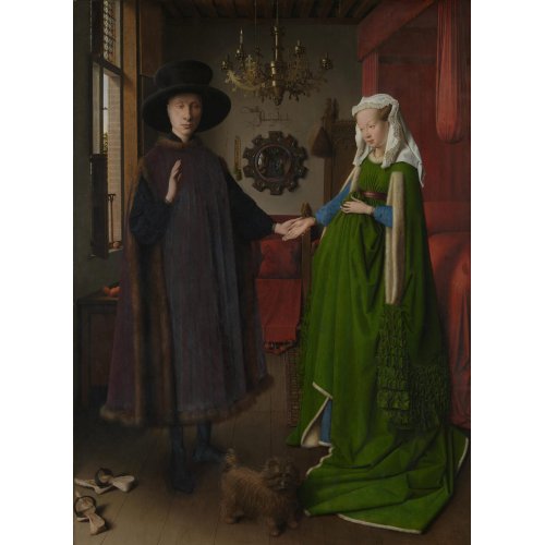 Tableau -Les Époux Arnolfini, 1434-, Jan Van Eyck