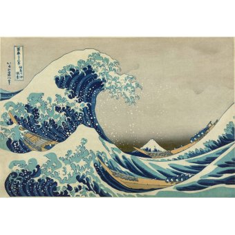 Tableaux Orientaux - La Grande Vague de Kanagawa — Katsushika Hokusai - Hokusai, Katsushika