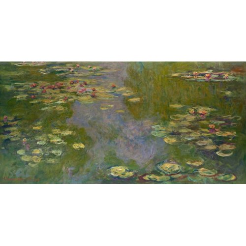 Tableau de Paysages - Les Nymphéas, 1919, Claude Monet
