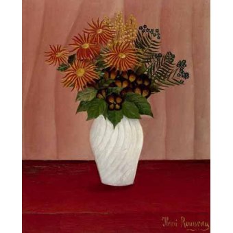  - Tableau -Flores-, Henri Rousseau - Rousseau, Henri