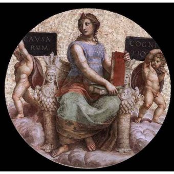 Tableaux Mappemondes - Tableau -Stanza della Segnatura - Philosophy-, Sanzio da Urbino Raffael Raphaël - Raphaël, Sanzio da Urbino Raffael