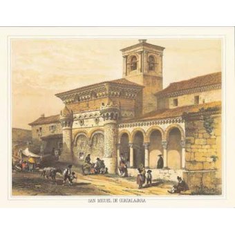 Tableaux Mappemondes - Tableau -San Miguel de Guadalajara-, Jenaro Perez de Villaamil - Villaamil, Jenaro Perez de