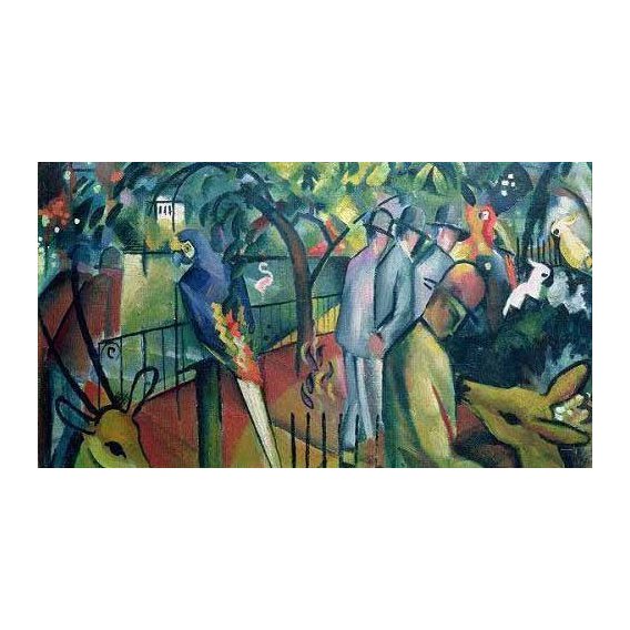 fotos de fauna - Quadro -Jardín zoológico 1-