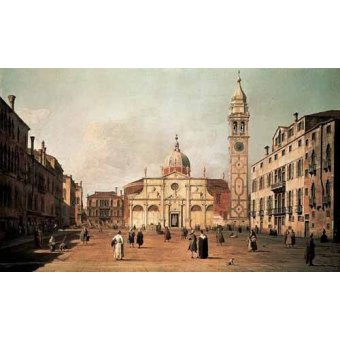  - Tableau -Venecia, -El campo Santa Maria Formosa--, Giovanni A. Canal Canaletto - Canaletto, Giovanni A. Canal