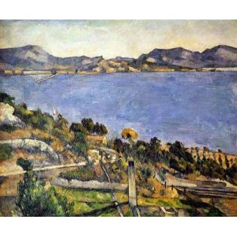  - Tableau -L'Estaque-, Paul Cezanne - Cezanne, Paul