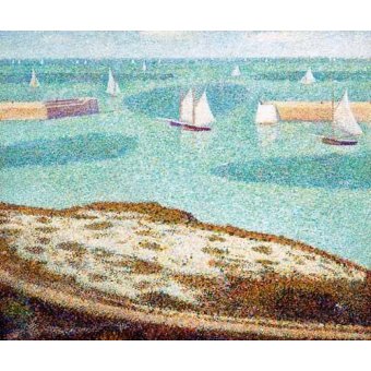  - Tableau -Entrada al puerto-, Georges Seurat - Seurat, Georges