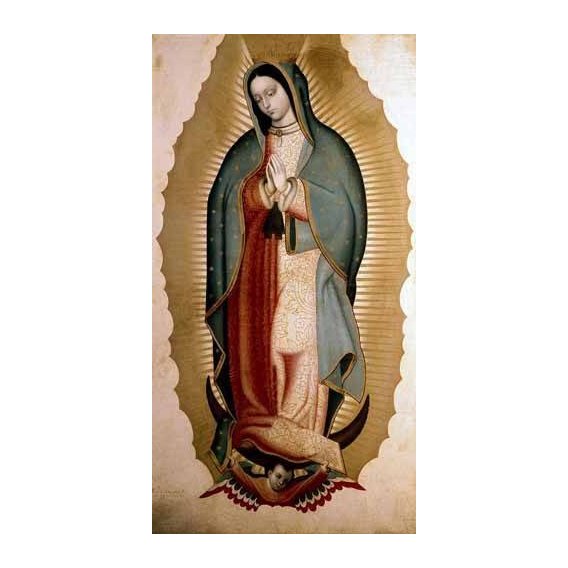 imagens religiosas - Quadro -La Virgen de Guadalupe-