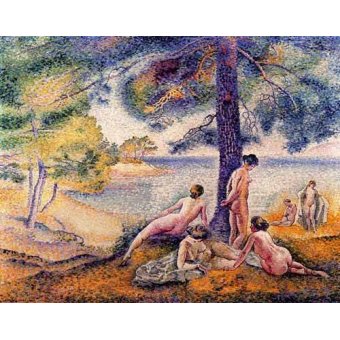  - Tableau -Un sitio en la sombra-, Henri Edmond Cross - Cross, Henri Edmond