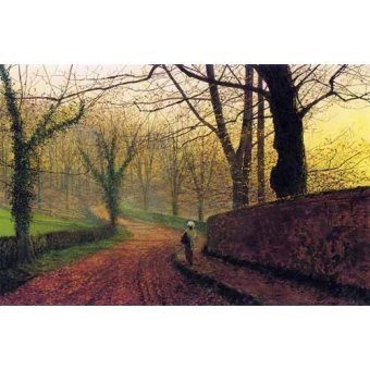  - Tableau -Stapleton Park near Pontefract-, John Atkinson Grimshaw - Grimshaw, John Atkinson