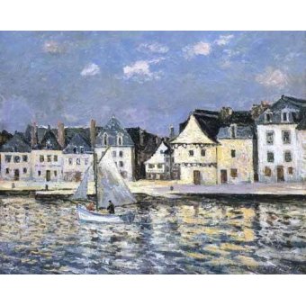  - Tableau -El puerto de Saint Goustan, Brittany-, Maxime Maufra - Maufra, Maxime