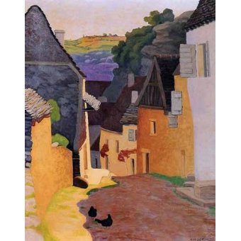  - Tableau -Paisaje en Racamadour-, Felix Valloton - Valloton, Felix
