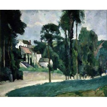  - Tableau -La route de Pontoise-, Paul Cezanne - Cezanne, Paul