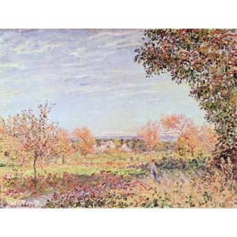 Tableaux de Paysages - Tableau -Mañana de Septiembre-, Alfred Sisley - Sisley, Alfred