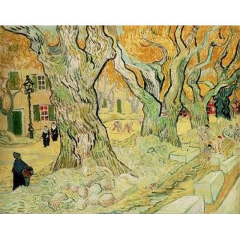  - Tableau -Les paveurs de Saint-Rémy-de-Provence-, Vincent Van Gogh - Van Gogh, Vincent