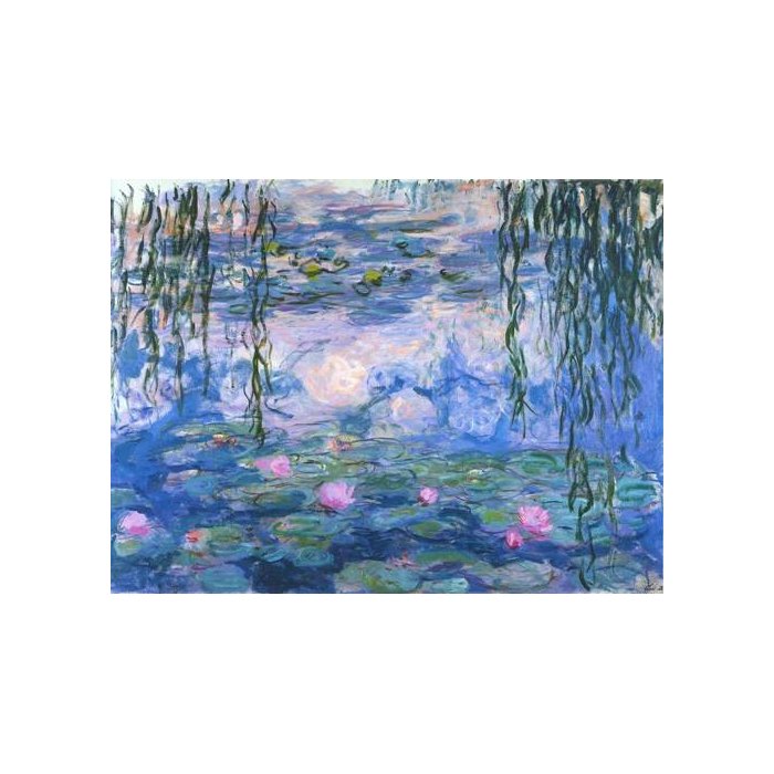 Tableau - Nymphéas (Waterlilies), 1916-19 - | Reproductions de Tableaux de paysages pour la decoration