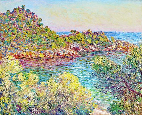Vente de Tableau Paysage près de Montecarlo, Claude Monet