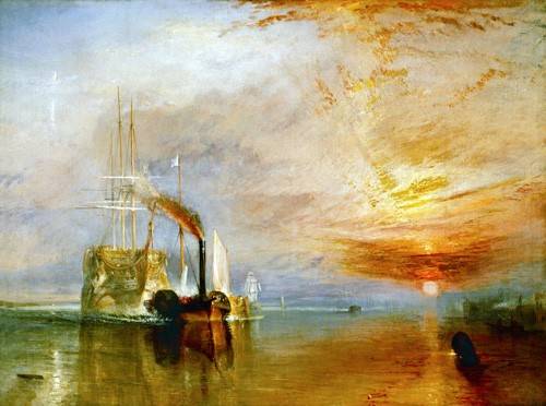 Tableau -Le Dernier Voyage du Téméraire- | Reproductions de Tableaux de paysages marins pour la decoration