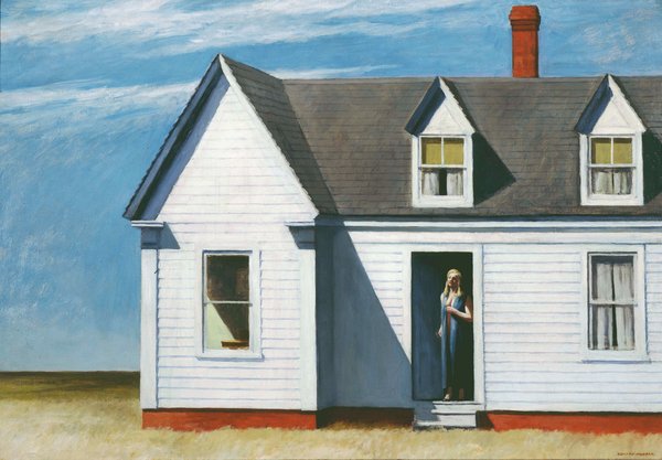 Edward hopper reproductions toile : tableau edward hopper sur mesure