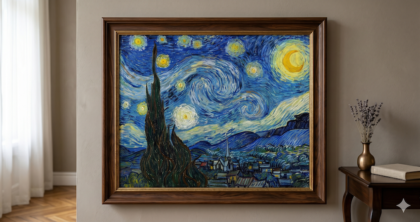 Quel encadrement choisir pour une reproduction de tableau ?