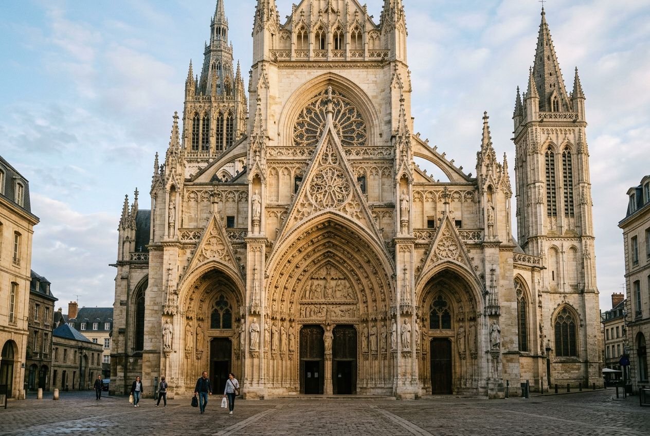 Monet série cathédrale de Rouen : la série des cathédrales