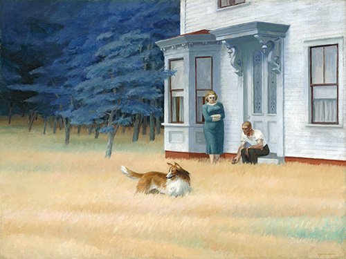 Le style de peinture d'Edward Hopper : réalisme américain